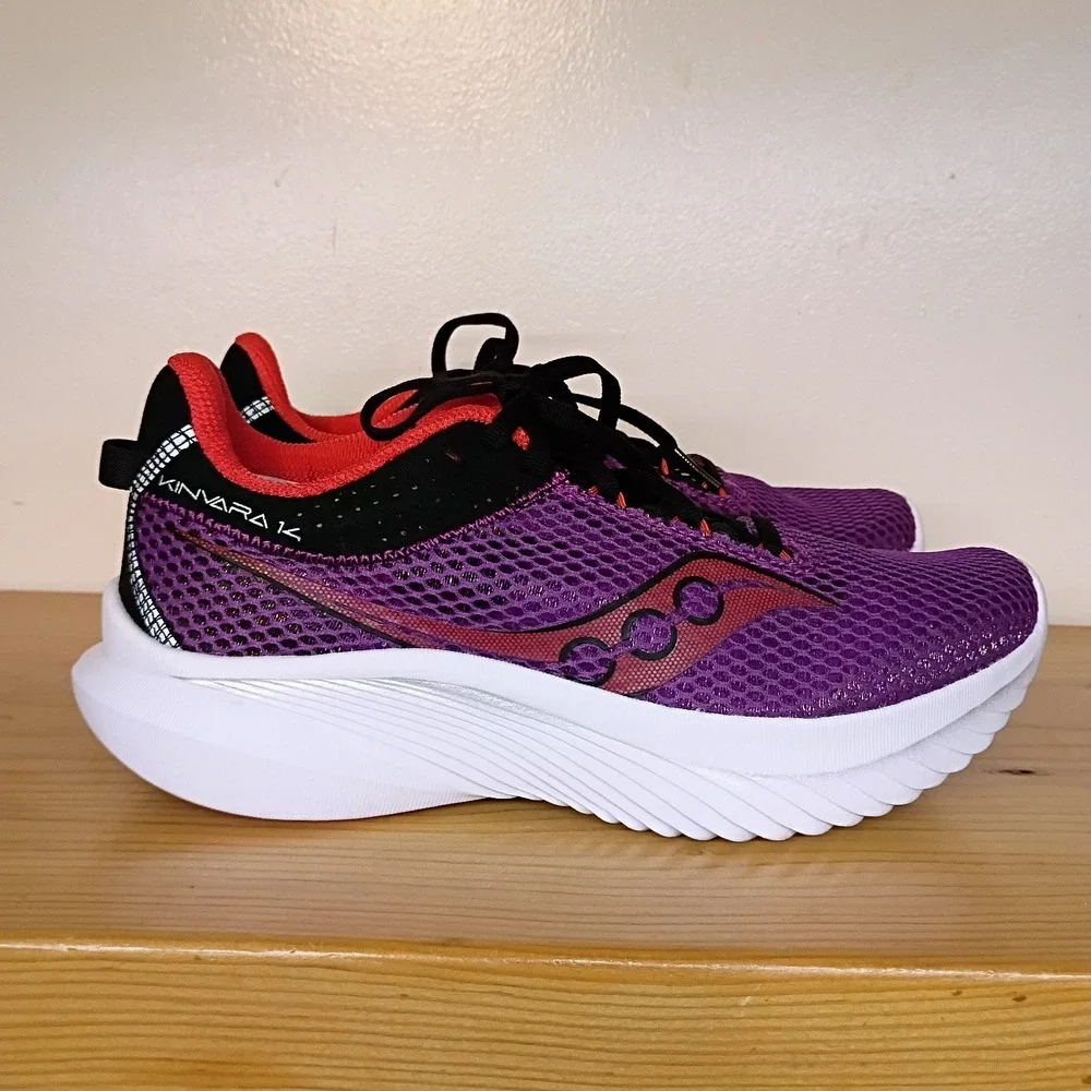 Saucony Kinvara 14 Shoes Women Size 7 Finesse Orchid Purple‎